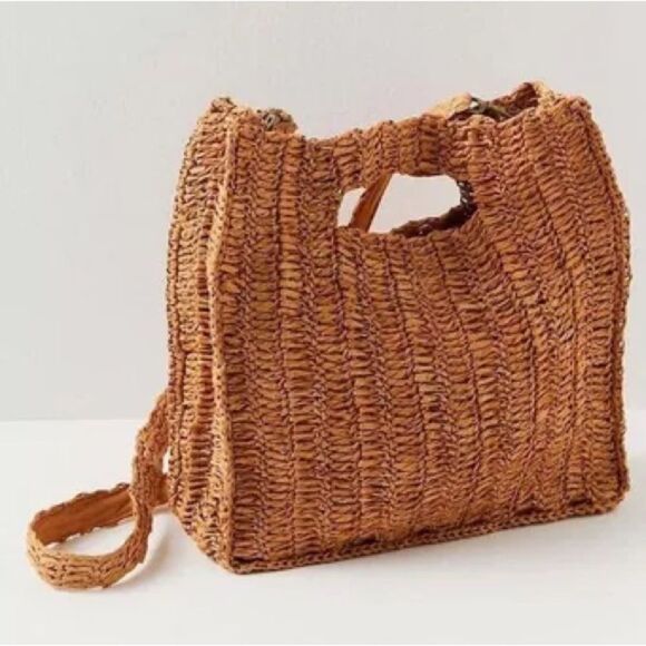 Free People Handbags - Free People Brunch Date Clutch Brown